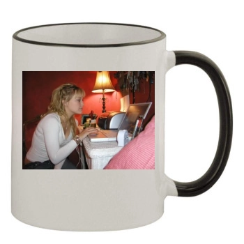 Hilary Duff 11oz Colored Rim & Handle Mug