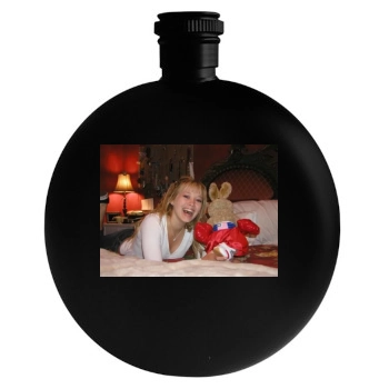 Hilary Duff Round Flask