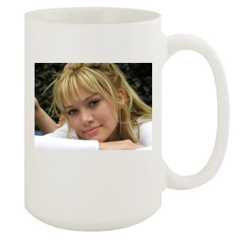 Hilary Duff 15oz White Mug