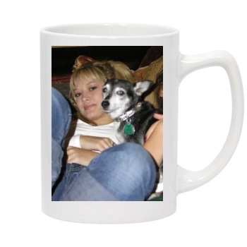 Hilary Duff 14oz White Statesman Mug