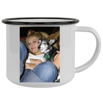 Hilary Duff Camping Mug