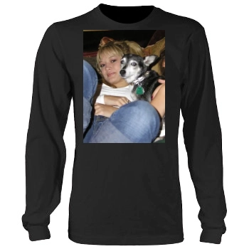 Hilary Duff Men's Heavy Long Sleeve TShirt