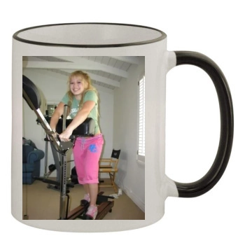 Hilary Duff 11oz Colored Rim & Handle Mug