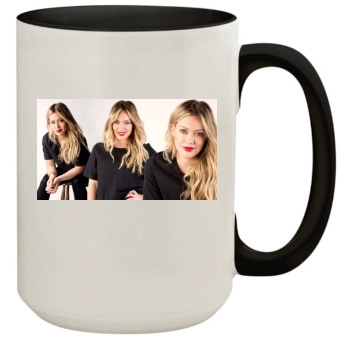 Hilary Duff 15oz Colored Inner & Handle Mug