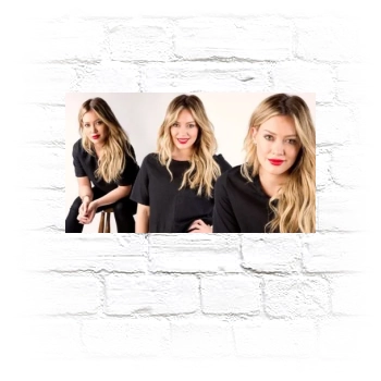 Hilary Duff Metal Wall Art