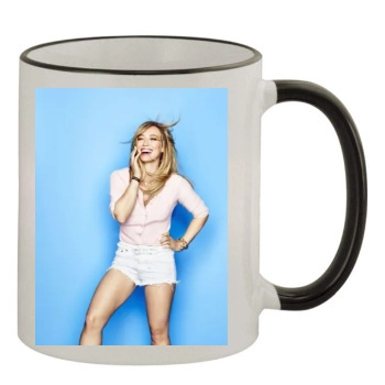 Hilary Duff 11oz Colored Rim & Handle Mug