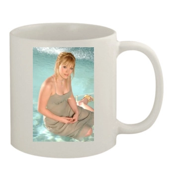 Hilary Duff 11oz White Mug