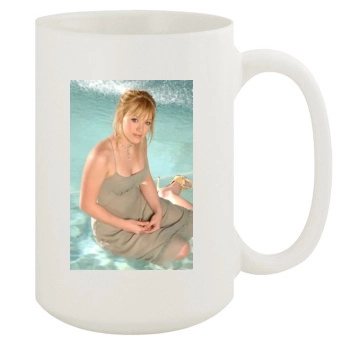 Hilary Duff 15oz White Mug