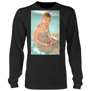 Hilary Duff Men's Heavy Long Sleeve TShirt