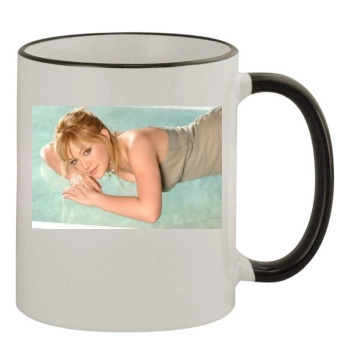 Hilary Duff 11oz Colored Rim & Handle Mug