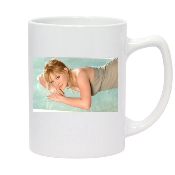 Hilary Duff 14oz White Statesman Mug