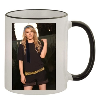 Hilary Duff 11oz Colored Rim & Handle Mug