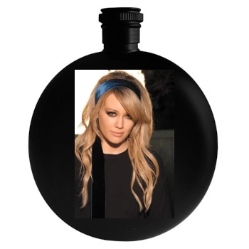 Hilary Duff Round Flask