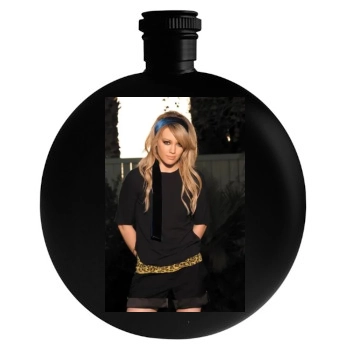 Hilary Duff Round Flask