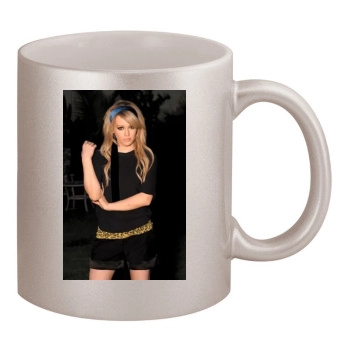 Hilary Duff 11oz Metallic Silver Mug