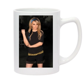 Hilary Duff 14oz White Statesman Mug