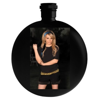 Hilary Duff Round Flask