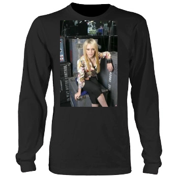 Hilary Duff Men's Heavy Long Sleeve TShirt