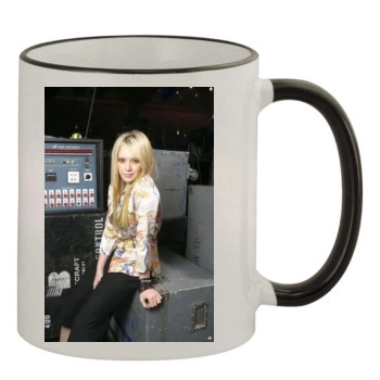 Hilary Duff 11oz Colored Rim & Handle Mug