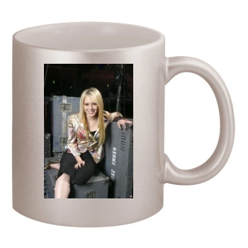 Hilary Duff 11oz Metallic Silver Mug