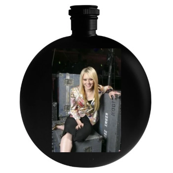 Hilary Duff Round Flask