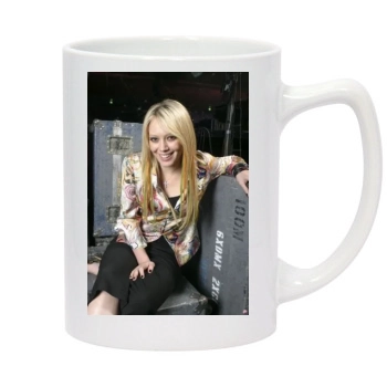 Hilary Duff 14oz White Statesman Mug