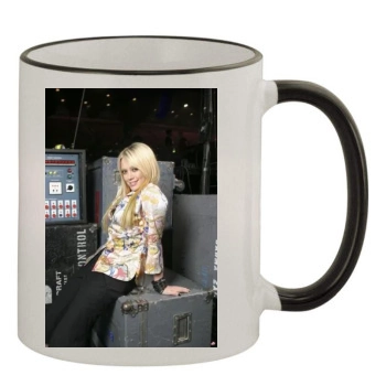 Hilary Duff 11oz Colored Rim & Handle Mug