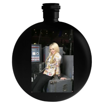 Hilary Duff Round Flask