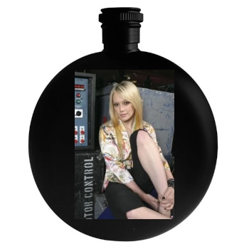 Hilary Duff Round Flask