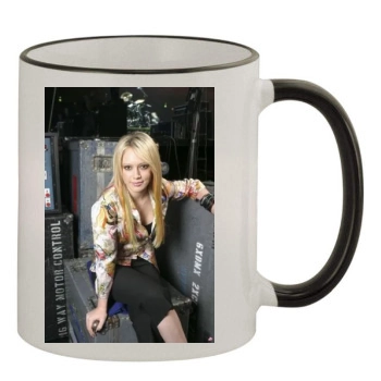 Hilary Duff 11oz Colored Rim & Handle Mug