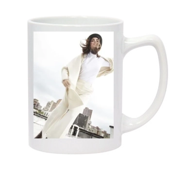 Hilary Rhoda 14oz White Statesman Mug