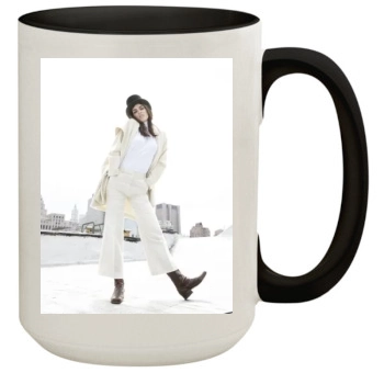 Hilary Rhoda 15oz Colored Inner & Handle Mug