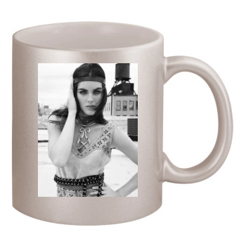 Hilary Rhoda 11oz Metallic Silver Mug