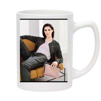 Hilary Rhoda 14oz White Statesman Mug