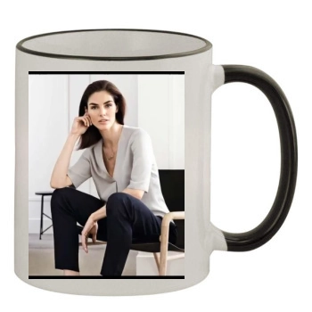 Hilary Rhoda 11oz Colored Rim & Handle Mug