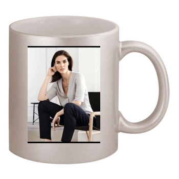 Hilary Rhoda 11oz Metallic Silver Mug