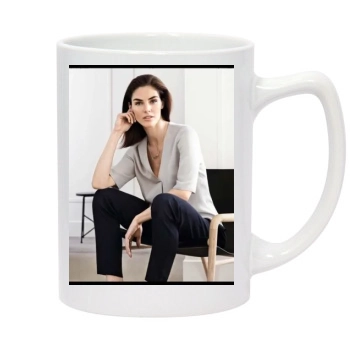 Hilary Rhoda 14oz White Statesman Mug