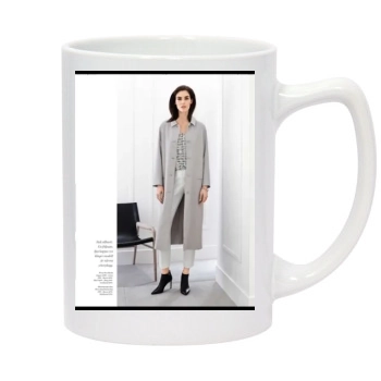 Hilary Rhoda 14oz White Statesman Mug