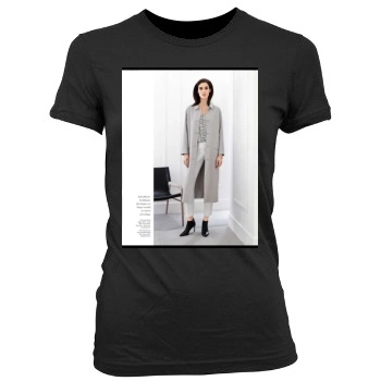 Hilary Rhoda Women's Junior Cut Crewneck T-Shirt