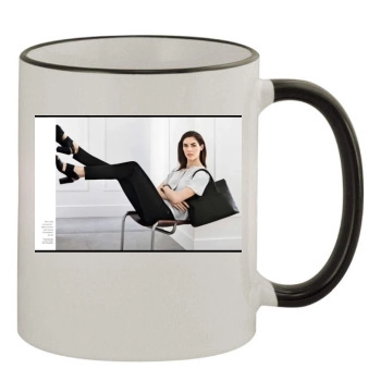 Hilary Rhoda 11oz Colored Rim & Handle Mug