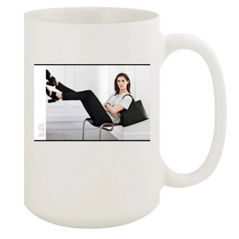 Hilary Rhoda 15oz White Mug