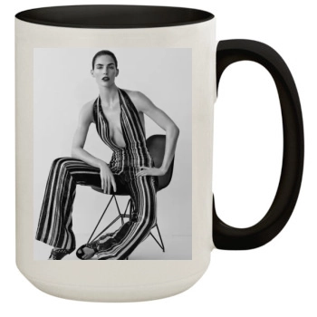 Hilary Rhoda 15oz Colored Inner & Handle Mug