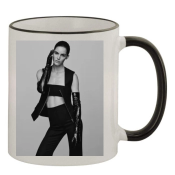 Hilary Rhoda 11oz Colored Rim & Handle Mug