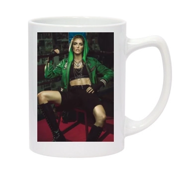 Hilary Rhoda 14oz White Statesman Mug