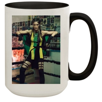 Hilary Rhoda 15oz Colored Inner & Handle Mug