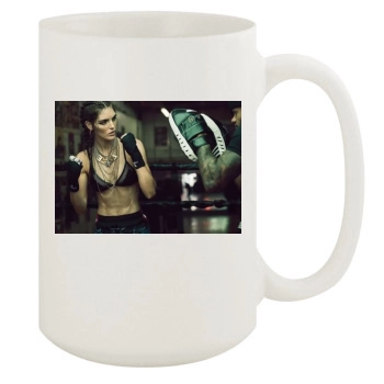 Hilary Rhoda 15oz White Mug