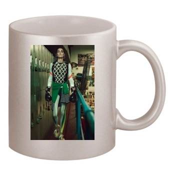 Hilary Rhoda 11oz Metallic Silver Mug