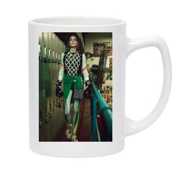 Hilary Rhoda 14oz White Statesman Mug