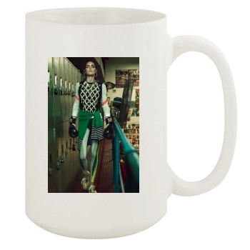 Hilary Rhoda 15oz White Mug