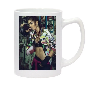 Hilary Rhoda 14oz White Statesman Mug